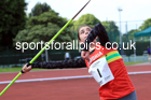Girls Under-15s Javelin, 2022 Northern Inter Counties U17s and U15s Track and Field, York, Thursday, June 2nd. Photo: David T. Hewitson/Sports for All Pics